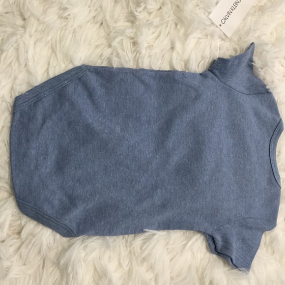 Calvin Klein- Gray and Blue 3pc Bodysuit & Pants - Picture 5 of 16